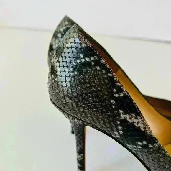 Jimmy Choo Snakeskin Animal Print Pumps - Picture 2 of 9